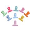5PCS Cute Metal Clip Candly Color Metal Binder Clips Notebook Letter Paper Clip Office Clip