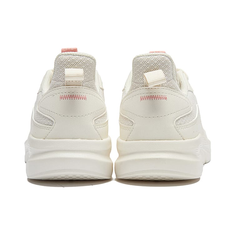 361 Fashion Slip Resistant, Abrasion Resistant, Lightweight Low top Running Shoes Women's White Pink 682112206-4