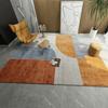 Modern Light Luxury Orange Carpet Home Soft Lounge Rugs Dirty Living Room Large Area Rug Bedroom Decor Carpets Entrance Door Mat
