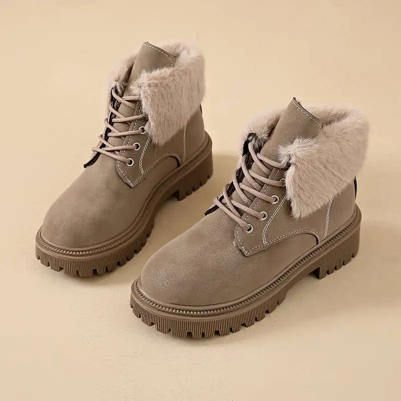Fashion Autumn-spring Brown Women's Blue Boot Shoes Woman Boots Ankle Boots Woman Sneakers Sport Real Shors Brand Name Comfortable