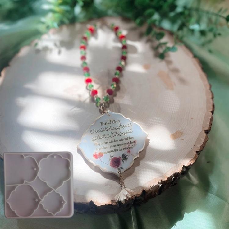 Heat Resistant Silicone Jewelry Molds For Custom Charm Resin Art And DIY Decoration Crafts Pendant Crafting Tool