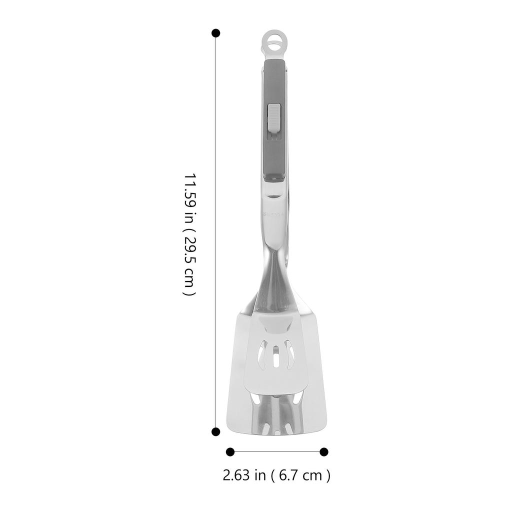 Steak Spatula Tong Creative Stainless Steel Clip Clamp Nonstick Kitchen Cooking Tool Bbq Frying Fish Flipping Food Spatula Tong