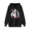 Men's Hooded Sweatshirt, Contrasting Color Sweatshirt, Sports   Casual Jacket