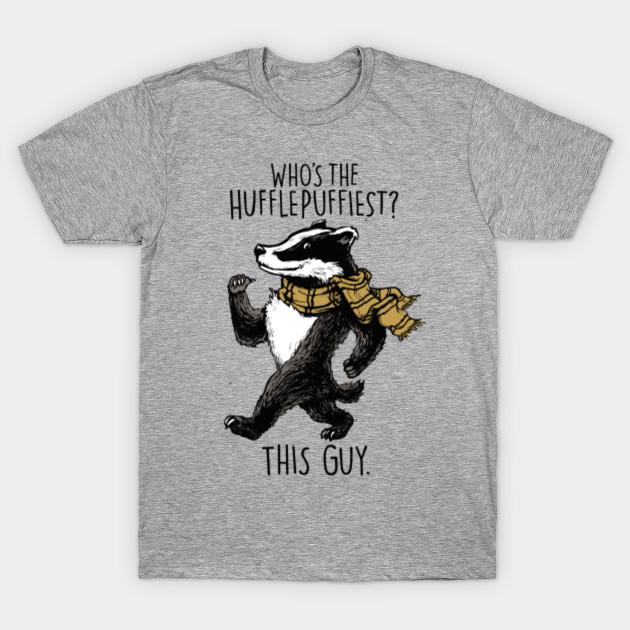 

Unisex Fashion TShirt The Hufflepuffiest Print TShirt Plus Size S-5XL T-Shirt 100%Cotton Tops O Neck Short Sleeve Tees 3XL серый