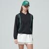 V Neck woVen Windbreaker Bk