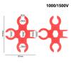 2Pcs Mc4 Solar Panel Connector Disconnect Tools Solar Connector Wrench Plastic Pocket Solar Connector Assembly Tools
