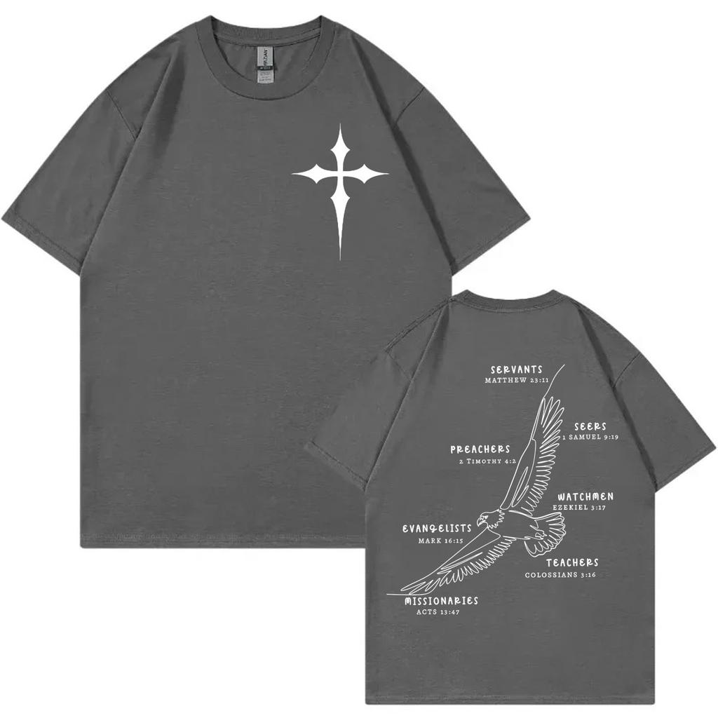 Jesus Bible Verse Christian Graphic T Shirts Men Women Clothing High Quality Fashion Tshirts Summer Casual Short Sleeve Tshirt
