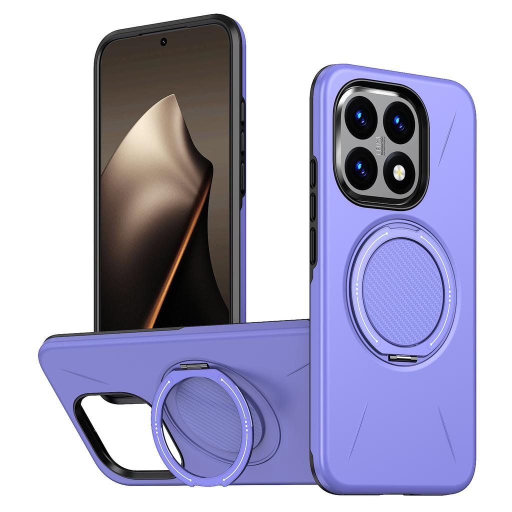 360° Magnetic Bracket Phone Case For Xiaomi 15T Mi 15t For Magsafe Shockproof Stand Holder Cover Funda Coque