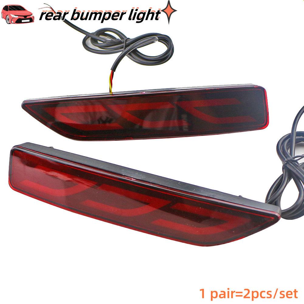 2pcs Rear Bumper Light Brake Lights Led Reflector For Honda BRV BR-V 2015-2019 CRV 2007-2009 2012 Urban-2014 MOBILIO 2016 2017