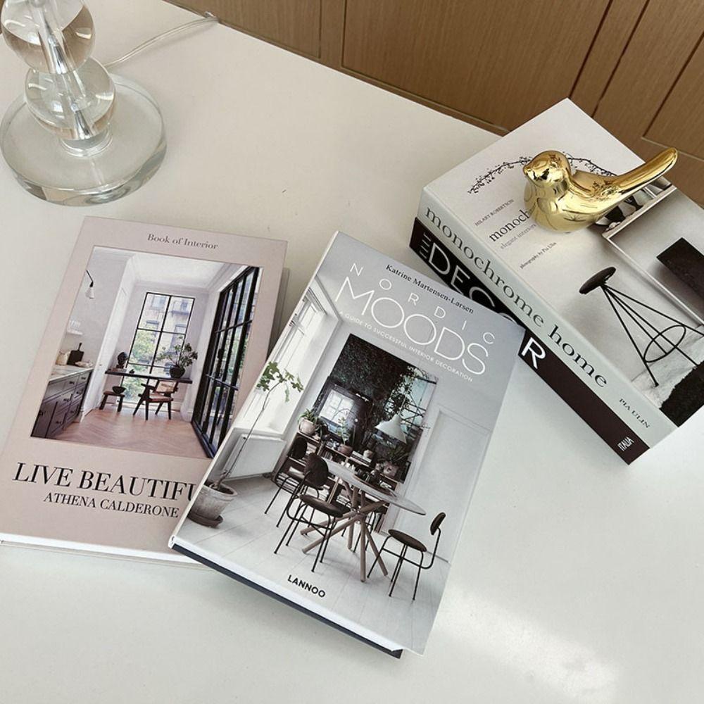 Simple Fake Books Ornament Shooting Props Home Bookshelf Decor Bedroom Decorative Imitation Book