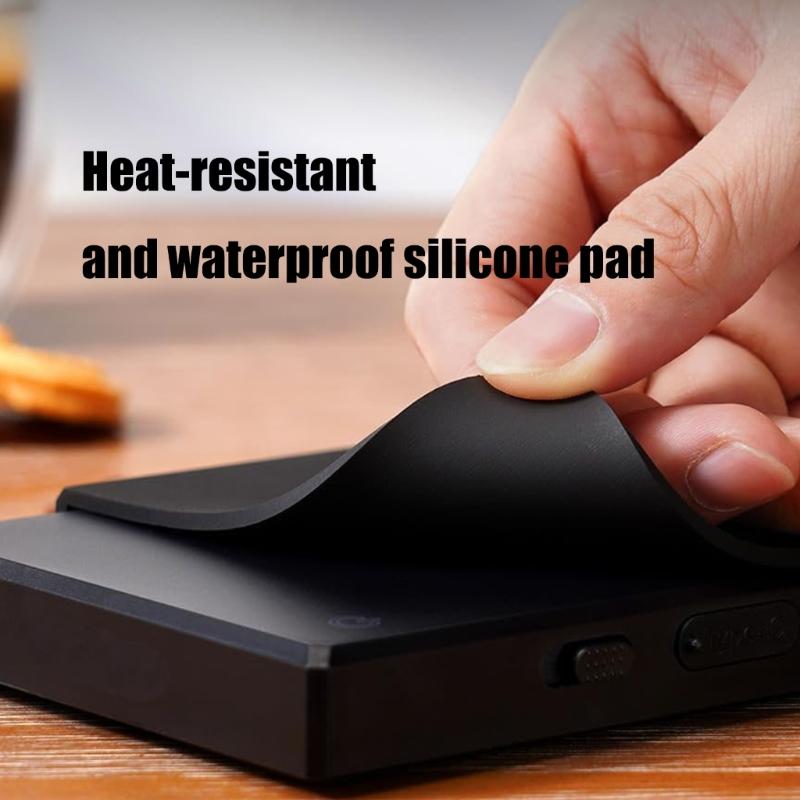 Rechargeable Digital Scale Kitchen Coffee Scale with Automatic Timing High Precisions 5 Modes Drip Espresso Scale