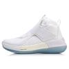 New LiNing YuShuai 12 Non Slip Lightweight High Top Basketball Shoes Men's Pure White ABAN049-3