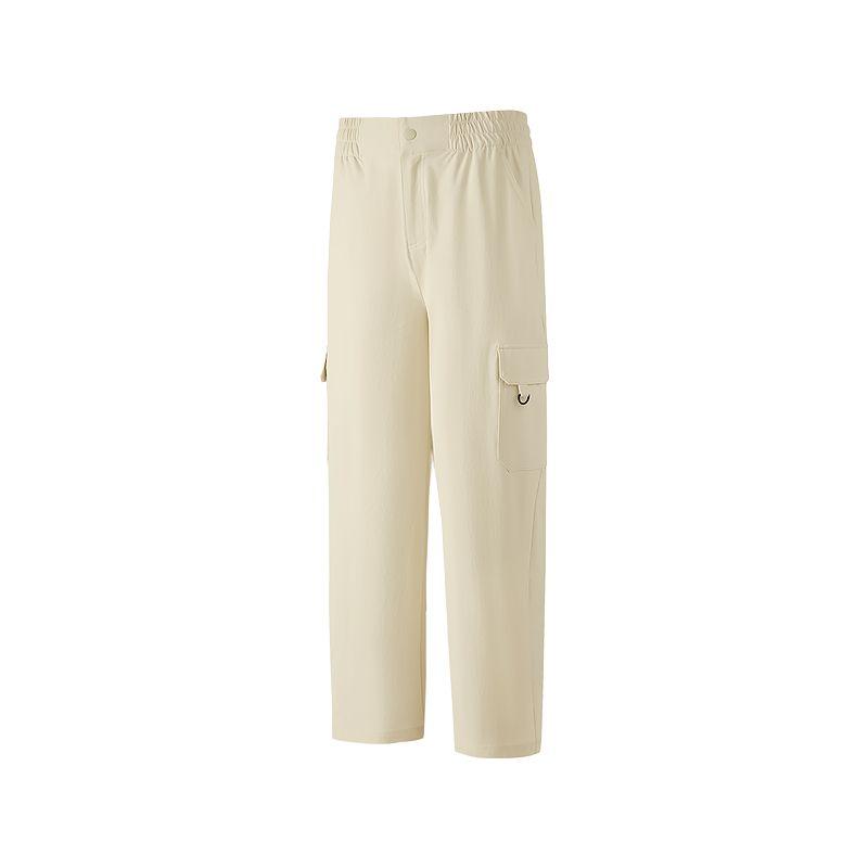 Skechers Fashion Versatile Solid Color Cargo Straight Leg Casual Pants Women bottoms Arctic-Wolf-Brown P125W009-02YL S
