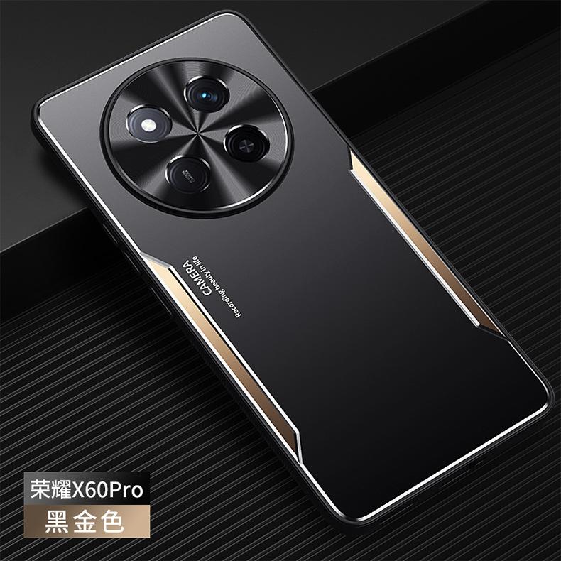 Applicable to Huawei Honor X70 metal blade mobile phone case Honor X60Pro matte Honor X9D anti-drop protective case