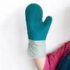 Extra Long Silicone Oven Mitt Heat Resistant Baking Gloves Practical Oven Gloves  Kitchen