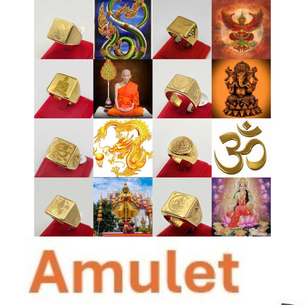 Hinduism Buddha Ganesha Elephant Head God Ring Powerful Success Amulet Blessings Jewelry Vintage Gifts Protect Travel Health Lucky Rich