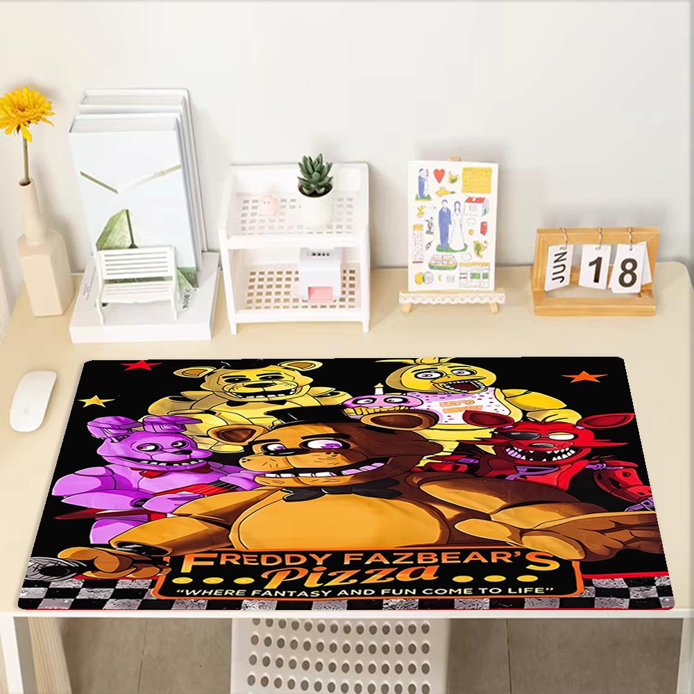 Five Nights At Freddy's Theme Mouse Pad, Non Slip Rubber Base, Multifunctional Office & Home Decor, Perfect for Workspace Personalization.