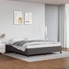 VidaXL Bed Frames Grey 180x200 Cm Slat Base Upholstered Bed Slat Frame Double Bed Adult 347267