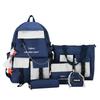 Male Middle School Students  Female Junior High School Students  Primary School Students  Contrasting Color Large Capacity Backpack