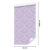 Geometric Diamonds Wallpaper Lavender and Light Gray 50x1000