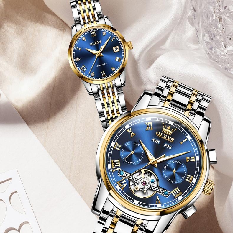 Automatic Watch Brands Best Business Watches Under 500 OLEVS New
