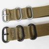 Arashen Zulu Fabric Nato Strap, 26mm, for Watches, Nylon Strap, Thick G10 Strap with Satin Finish, Khaki