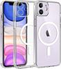 iPhone 11 Case REINFORCED for MAGSAFE ANTI SHOCK CLEAR CASE + 9H Glass