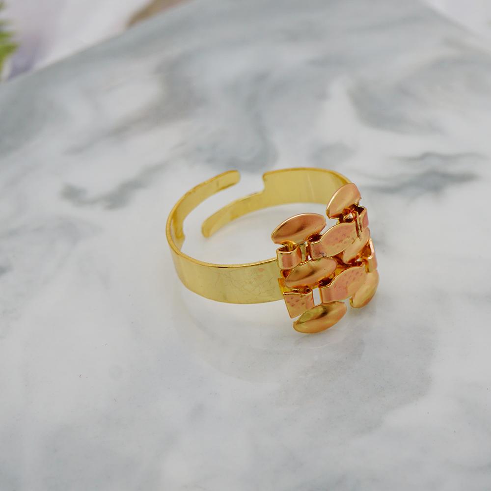 Simple Elegant Gold Color Women Jewelry Sets Necklace Earrings Bracelet Rings Sets Fashion Set Dubai Wedding Banquet Party Gifts
