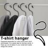 5/10Pcs Hoodie Hanger S-Shaped Hooks Strong Load-bearing High Durability Multipurpose Sweatshirt Clothes Hanger Organizer
