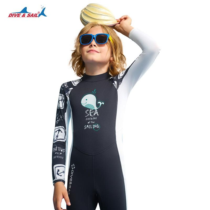 Kinder 1,5mm Neopren Neoprenanzug Schnorcheln Tauchen Surfen Quallenschutz Ganzkörper Langarm Warm