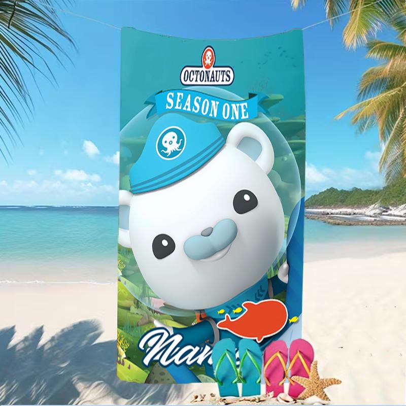 Customizable Personalized Beach Towels Octonauts Themed designs.Suitable for the Beach, Yoga, Sports;ideal As Beach Accessories