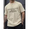 Gym T-shirt Men Summer Fitness Clothing O-Neck Short Sleeve T Shirt Cotton Slim Fit Tshirt Bodybuilding Workout Tees Tops