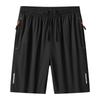 Summer men's shorts quick-drying ice silk sports casual cool loose large size thin five-point pants beach pants