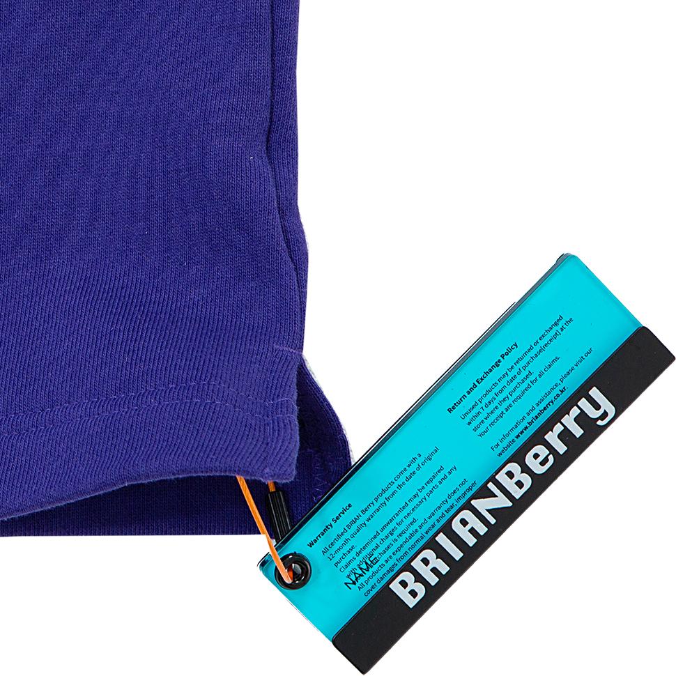 BRIAN BERRY Palmero Aspect Tee_Violet