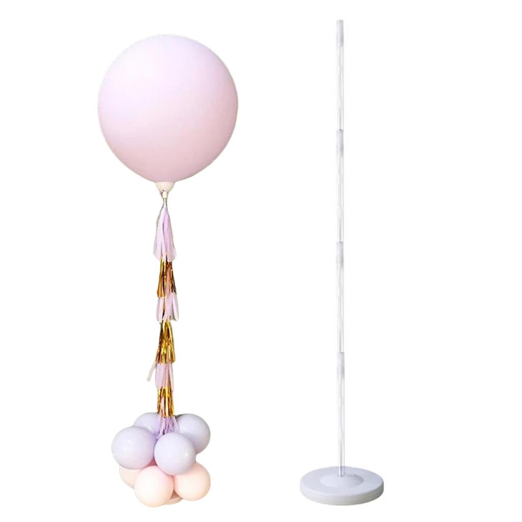 Balloon Stand Holder with Pole DIY Photo Background Balloon Column Stand Set for Supplies