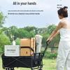 Heavy-Duty Foldable Outdoor Camping Cart