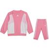 Color Block Niedlicher Jogging-Freizeit-Sportanzug Kinderanzug Rosa HR5878