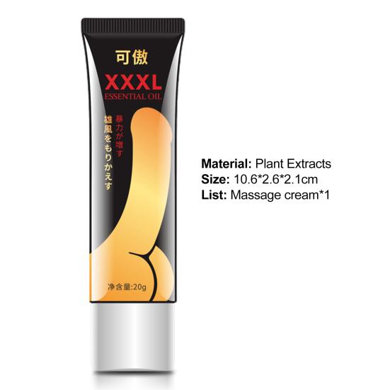 20g Penis Enlargement Thickening Growth Cock Erection Health Care Men Enlargers Massage Cream Sex Supplies