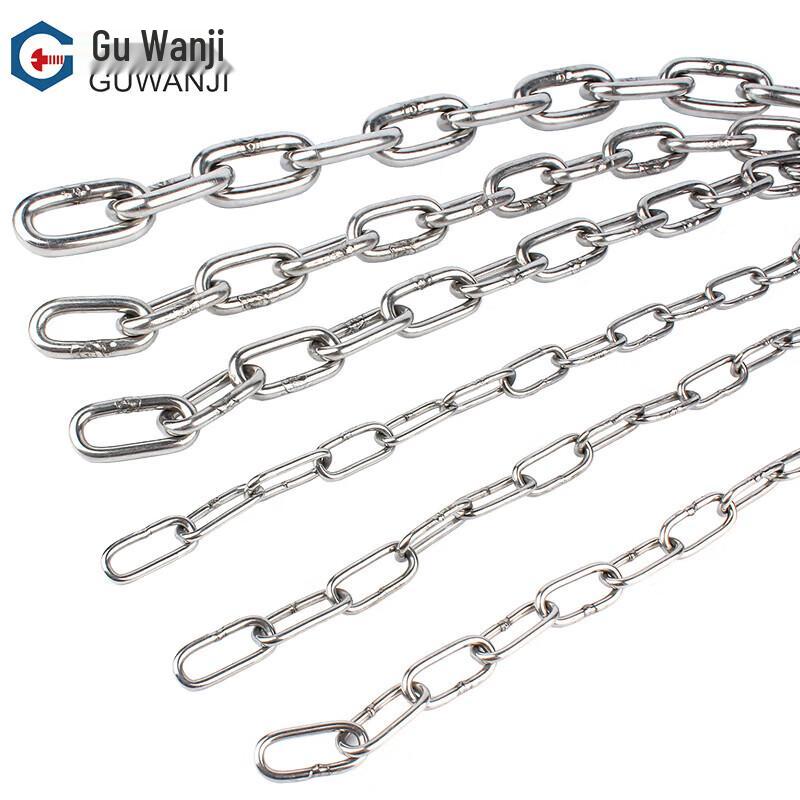 Guwanji 304 Stainless Steel Chain 3mm x 3m