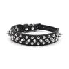 PU Dog Collar Adjustable Medium Large Dogs Durable Pet Neck Strap Daily Use
