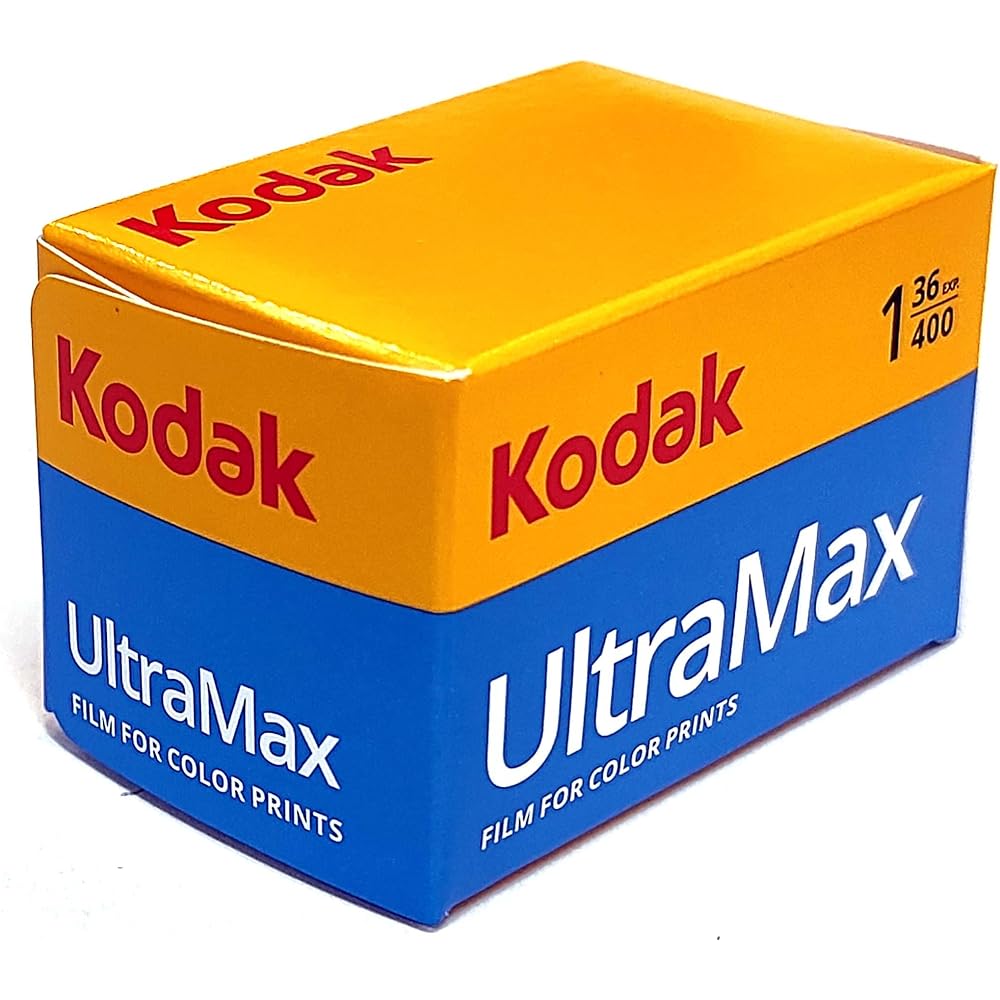 Kodak 35mm Ultramax 400 Color Negative Film, 36 exposures, 10-pack