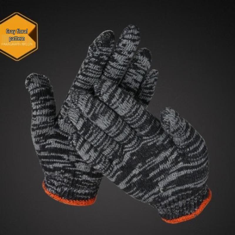 Jinhuwang 400G Wear-Resistant Nylon Work Gloves