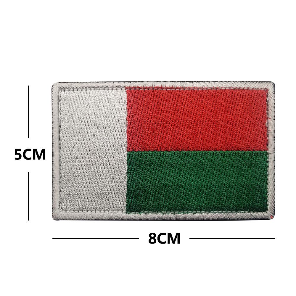 Toppa Toppa Bracciale Bandiera Nazioni Africane a Velcro (Sudafrica, Egitto, Kenya, Congo, Nigeria, Angola)
