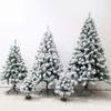 1Pcs Simulation Artificial Flocking Christmas Tree Decor Festive Holiday Party Xmas Tree Adornment Indoor Use