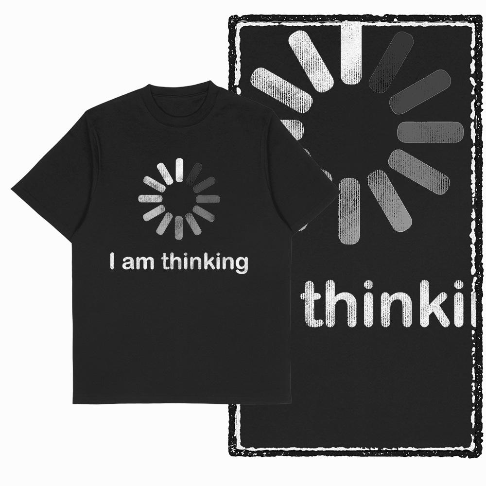 Vintage Distressed Graphic Oversized T-Shirt Location Hell Loading Print Edgy Meme Streetwear Tee S