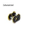 Motorcycle Chain Buckle Ring Link 428 520 525 530 Heavy Chain Connecting Connector Master Joint Link with O-Ring Chain Lock