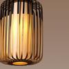 35 cm Hengelys Skjermer Til Stue Lampe Til Rom Taklys Til Hall Bambuslamper Sylindriske