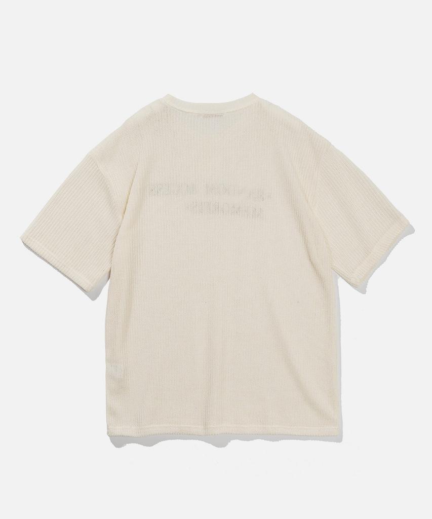 VASTIC Ram See-Through Half Knit_Ivory