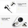 72 Teeth Mini Ratchet Wrench Quick Release Bidirectional Ratchet Spanner  For Vehicle Bicycle Bike