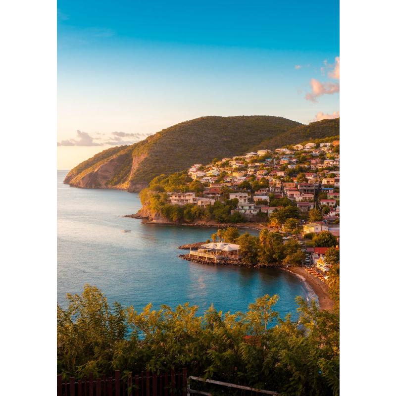 

Современный Голубое Небо Океан Пляж Остров Мартиника Жизнь Плакат Холст Картина Фэнтези Пейзаж Настенное Искусство Комната Домашний Декор 21*30cm No Frame